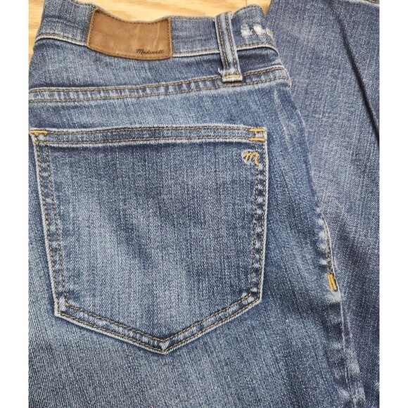 Madewell Womens Slim Skinny Jeans Blue Stretch Medium Wash Mid Rise Denim 28 - Picture 5 of 6